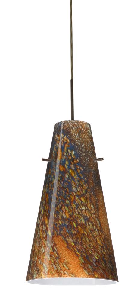 Besa Cierro LED Pendant Ceylon Bronze 1x9W LED