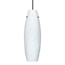 Besa Lighting 1JC-412719-BR-L - Besa Pendant Suzi 18 Bronze Carrera 1x150W Medium Base A21, 15Ft. Cord