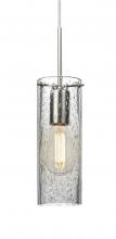 Besa Lighting 1JC-JUNI10CL-EDIL-SN - Besa, Juni 10 Cord Pendant, Clear Bubble, Satin Nickel, 1x4W LED Filament