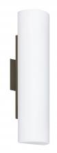 Besa Lighting 2NW-770207-BR - Besa Wall Baaz 16 Bronze Opal Matte 2x40W B10