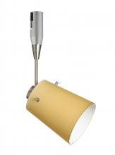 Besa Lighting RSP-5118VM-12-SN - Besa Spotlight With 12" Stem Tammi 3 Satin Nickel Vanilla Matte 1x50W Halogen Mr16