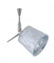 Besa Lighting SP-5145SF-06-SN - Besa Spotlight With 6" Stem Nico 3 Satin Nickel Stone Silver Foil 1x50W Halogen Mr16