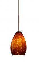 Besa Lighting X-171318-BR - Besa Pendant For Mulitport Canopy Pera 6 Bronze Amber Cloud 1x50W Halogen