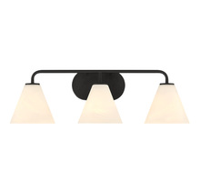 Savoy House 8-2988-3-BK - Blair 3-Light Bathroom Vanity Light in Matte Black