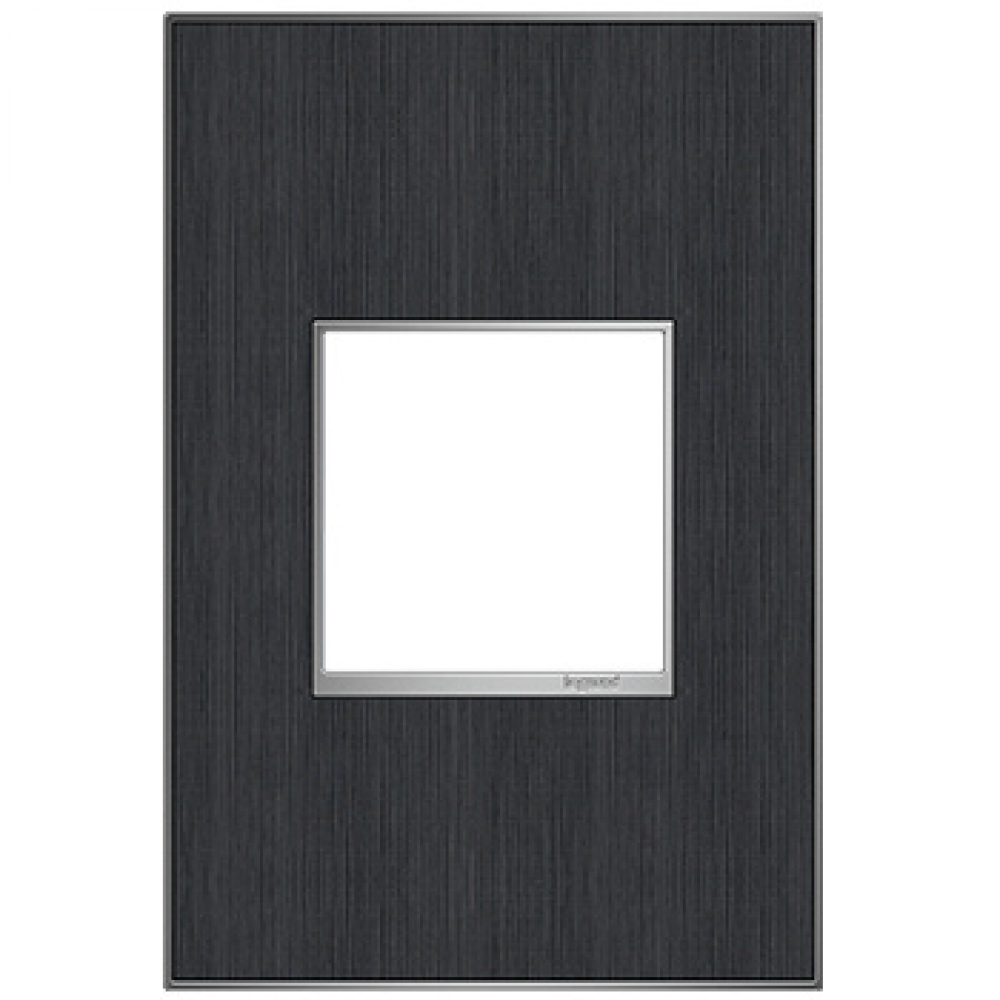 adorne® Rustic Grey One-Gang Screwless Wall Plate