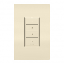 Legrand WNRCB40LA - radiant? Wireless Smart Scene Controller with Netatmo, Light Almond