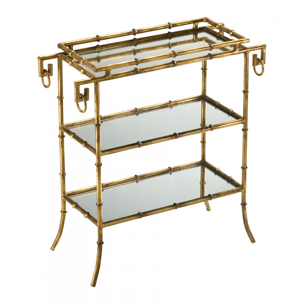 Bamboo Tray Table | Gold