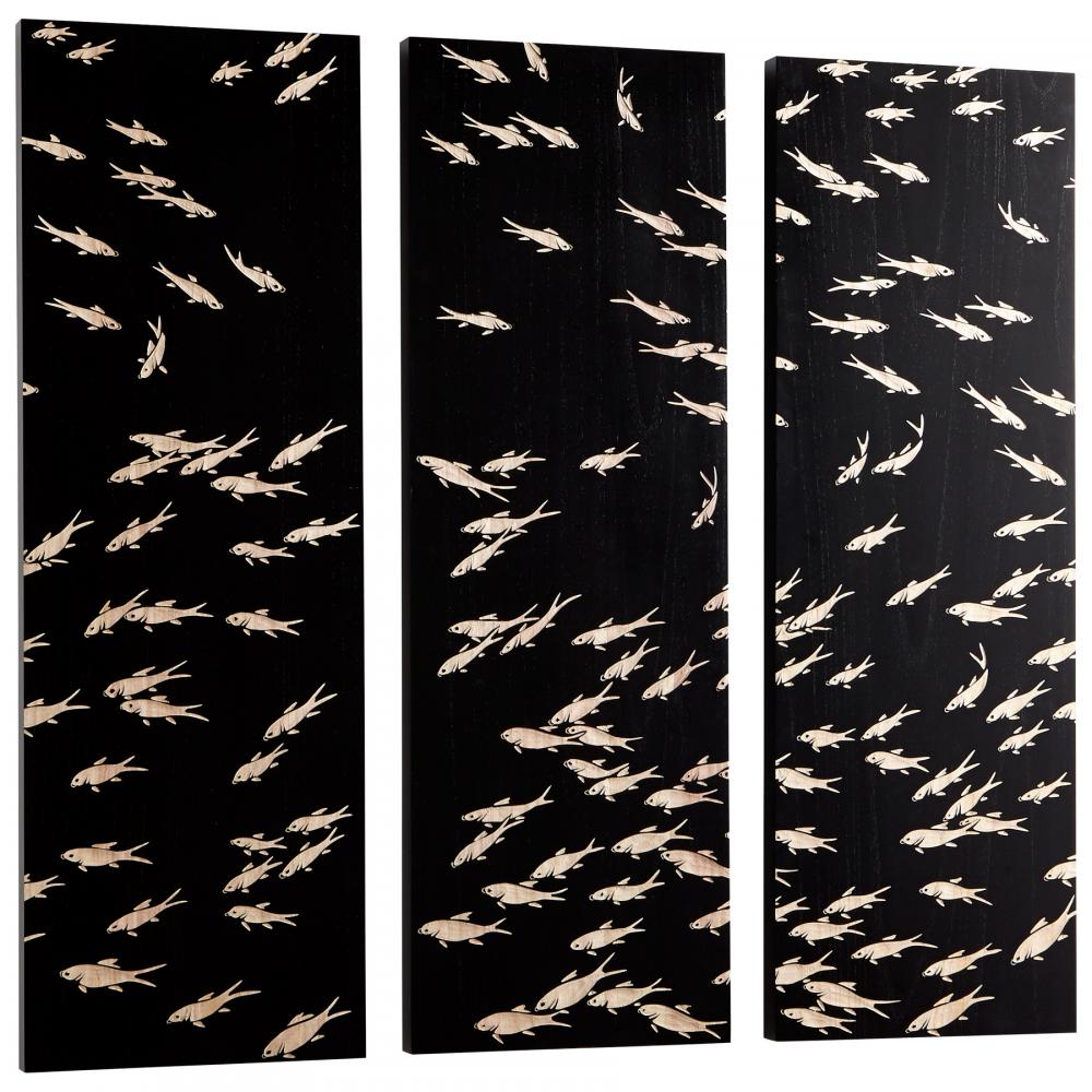 Tiburon Wall Art | Black