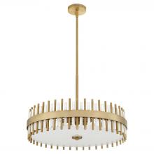 Cyan Designs 11946 - Cassio 6 Light Pendant | Aged Brass