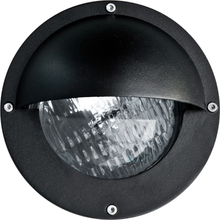 ROUND HOODED STEP LIGHT 35W PAR36 12V