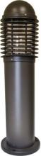 Dabmar D3390-LED100-BZ - CAST ALUM BOLLARD G24 2PIN 12W 100 LEDS 120-277V 24"