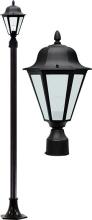 Dabmar GM1301-B-FROST - DANIELLA POST LIGHT FIX W/FROST GLASS INC 120V