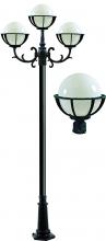 Dabmar GM2632-VG - CAST ALUM 10" GLOBE POST LIGHT FIX 3 X 26W DL-S26-GU24