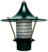 Dabmar LV-LED106B-G - FLAIR TOP PAGODA 3" BASE 2.5W JC-LED 12V