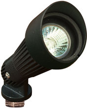Dabmar LV203-LED7-B - HOODED MINI SPOT LIGHT 7W LED MR16 12V