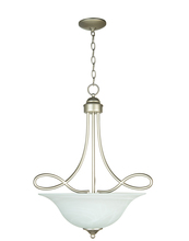 Craftmade 25023-SN - 3 Light Inverted Pendant