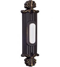 Craftmade BSSO-AZ - Surface Mount Straight Ornate LED Lighted Push Button in Antique Bronze