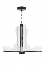 Craftmade 59626-FB-LED - Estrella 36" 6 Arm LED Chandelier in Flat Black