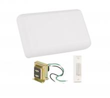Craftmade CK1003-W - Kit includes Chime, T1630 Transformer, 1 White Button
Compatible with Video Doorbell Systems