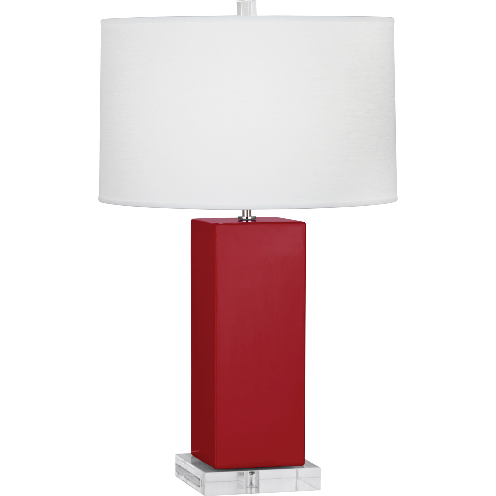Ruby Red Harvey Table Lamp