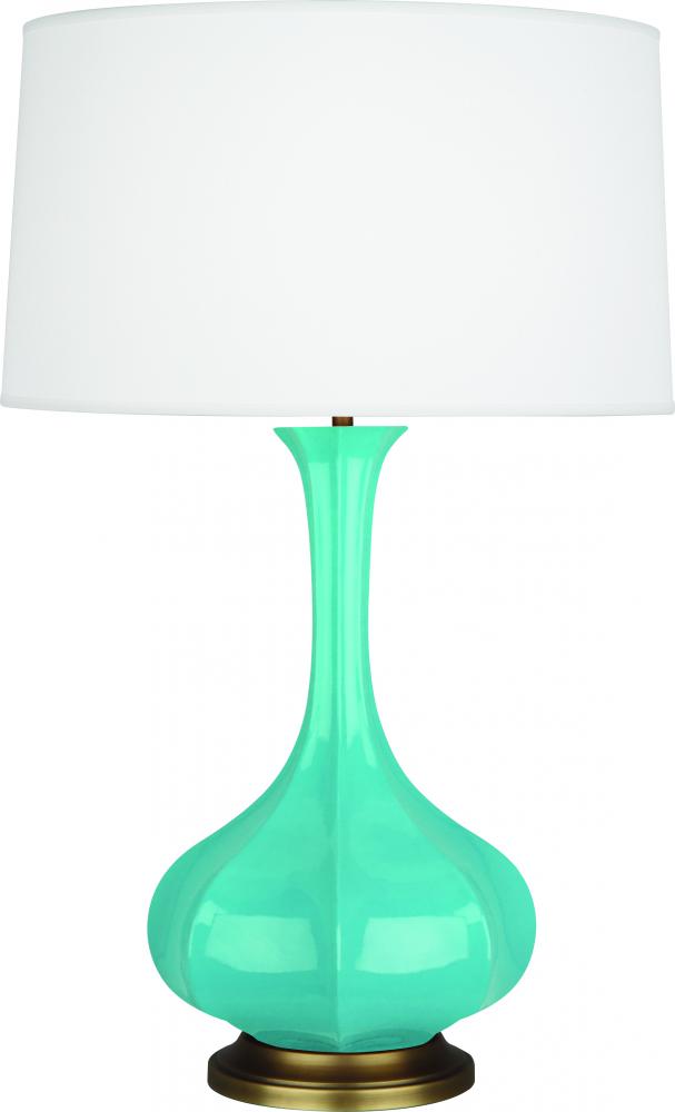 Egg Blue Pike Table Lamp