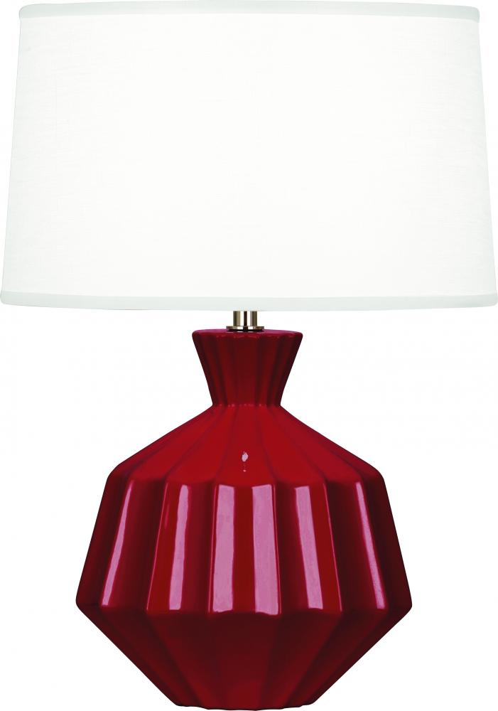 Oxblood Orion Accent Lamp