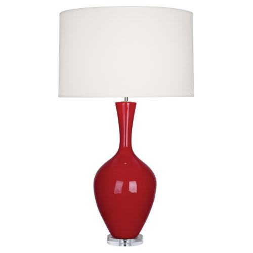 Ruby Red Audrey Table Lamp