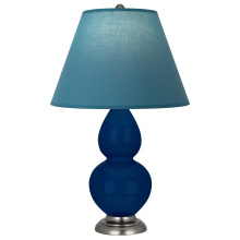 Robert Abbey CT12B - Cobalt Small Double Gourd Accent Lamp