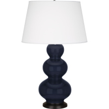Robert Abbey MB41X - Midnight Triple Gourd Table Lamp