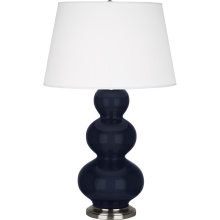 Robert Abbey MB42X - Midnight Triple Gourd Table Lamp