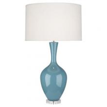 Robert Abbey OB980 - Steel Blue Audrey Table Lamp