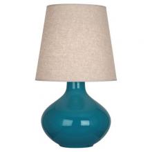 Robert Abbey PC991 - Peacock June Table Lamp