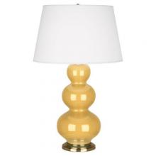 Robert Abbey SU40X - Sunset Triple Gourd Table Lamp