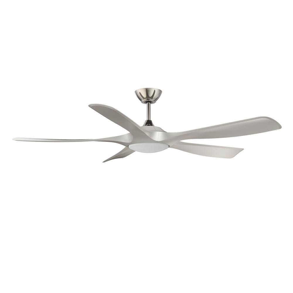 MISTRAL 56 in. Satin Nickel Ceiling Fan