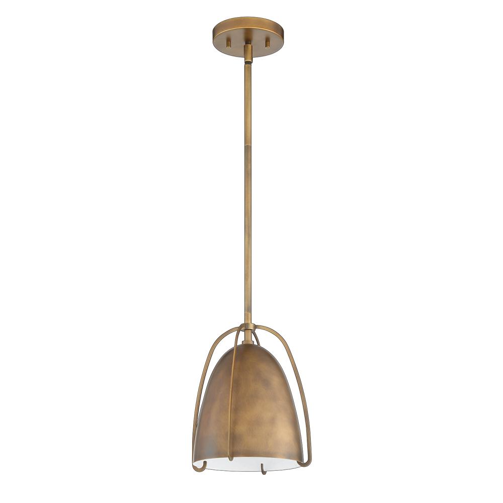 ALINA Mini 1-Light Brass Pendant