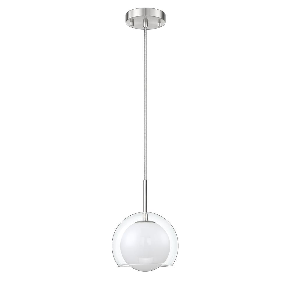 SERENO 1-Light Satin Nickel Pendant