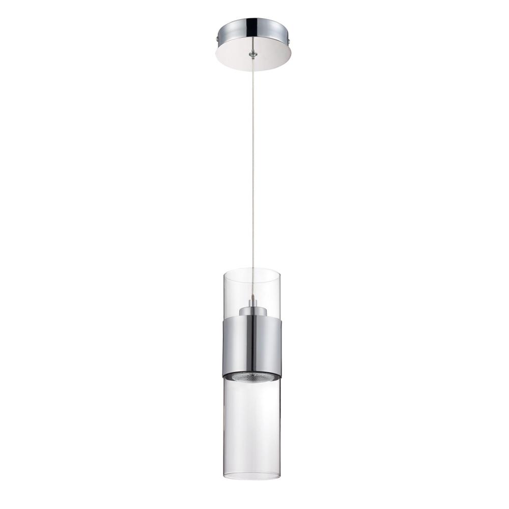 LOLA series 1-Light Chrome Par20 Pendant