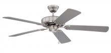 Kendal AC6852-SN - Builder's Choice 52 in. Satin Nickel Ceiling Fan