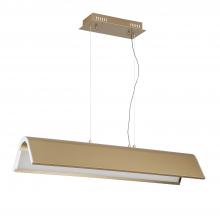 Kendal PF9636-OCB/CH - ULTIMOR 40 Watt Oilcan Brass Integrated LED Pendant Bar