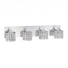 Kendal VF7100-4L-CH - LUSTRA 4-Light Chrome Vanity Light