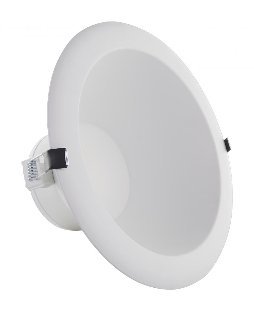 46 Watt Commercial LED Downlight; 10 in.; Color Adjustable; Lumen Adjustable; 120-277 volt