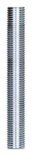 Satco Products Inc. 90/1026 - 1/4 IP Steel Nipple; Zinc Plated; 3-1/4" Length; 1/2" Wide