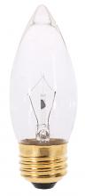 Satco Products Inc. A3631 - 25 Watt B11 Incandescent; Clear; 2500 Average rated hours; 210 Lumens; Medium base; 130 Volt