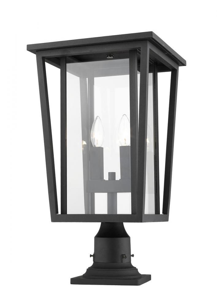 2 Light Outdoor Pier Mounted Fixture