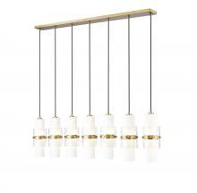 Z-Lite 1946P-7L-MGLD - 7 Light Linear Chandelier