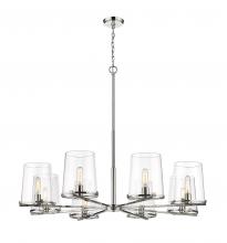 Z-Lite 3032-8PN - 8 Light Chandelier