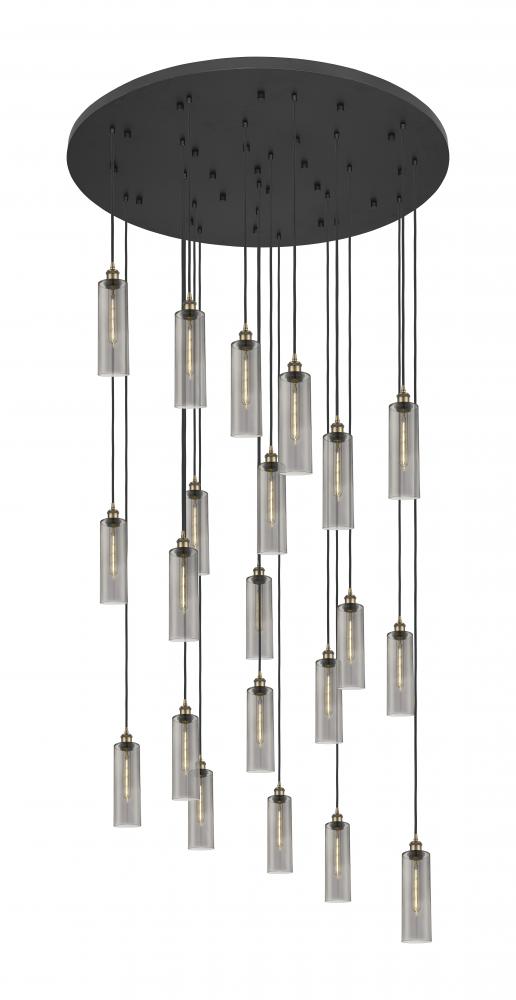 Crown Point - 21 Light - 48 inch - Brushed Brass - Multi Pendant