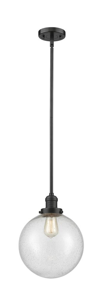 Beacon - 1 Light - 10 inch - Oil Rubbed Bronze - Stem Hung - Mini Pendant