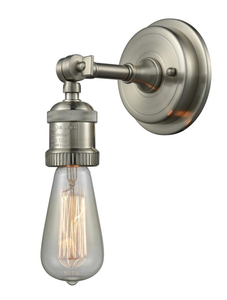 Bare Bulb 1 Light Sconce