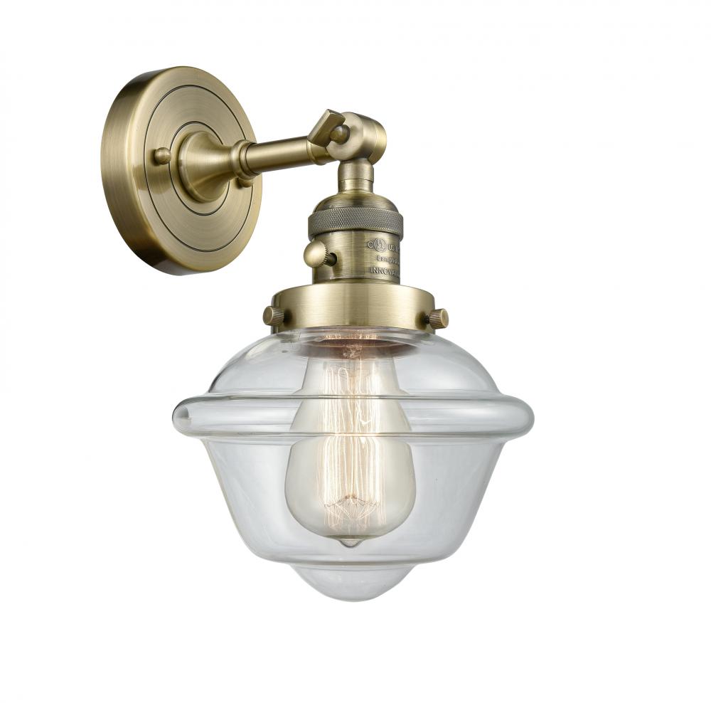 Oxford - 1 Light - 8 inch - Antique Brass - Sconce